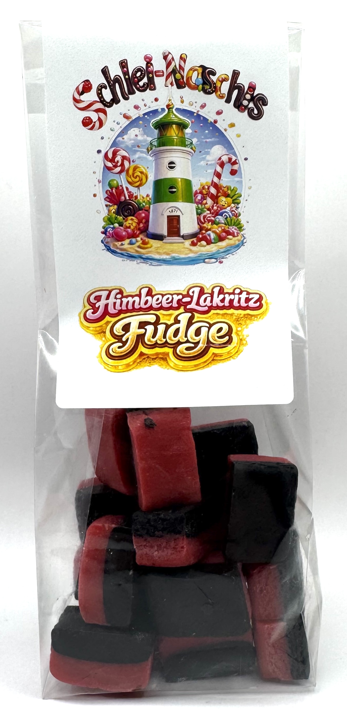 Himbeere-Lakritz Fudge