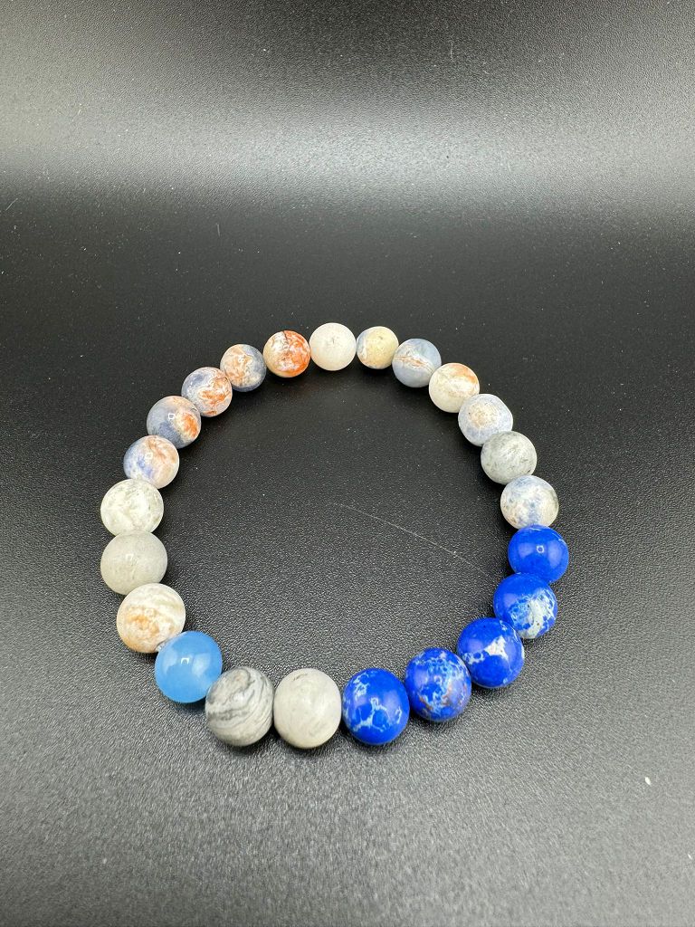 Steinperlen-Armband - 55mm