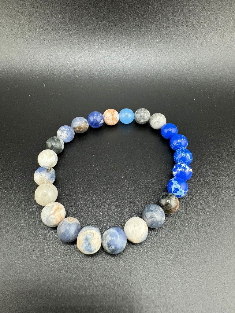 Steinperlen-Armband - 55mm