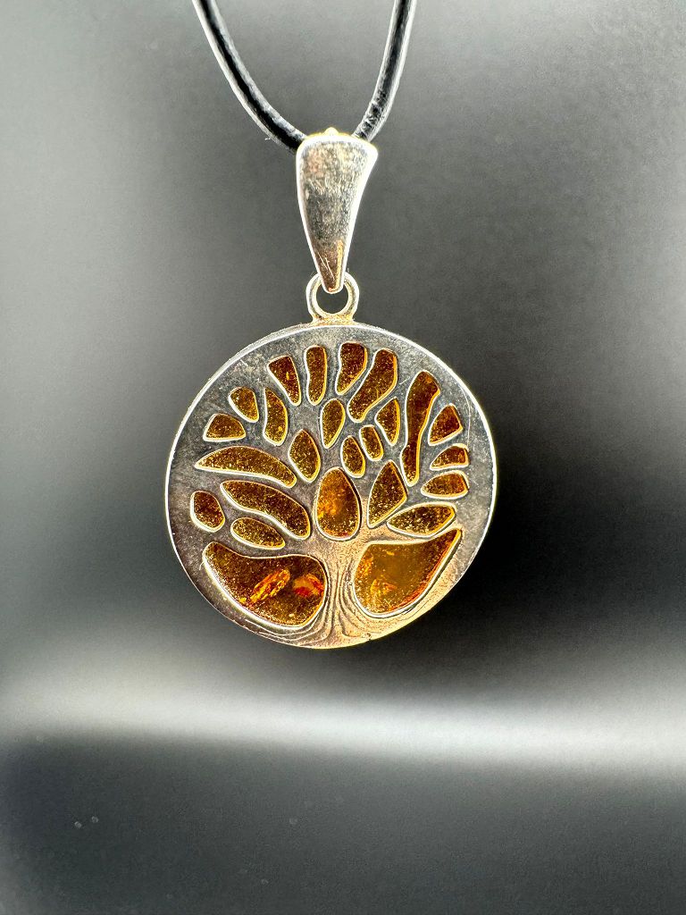 925er Lebensbaum auf Bernstein